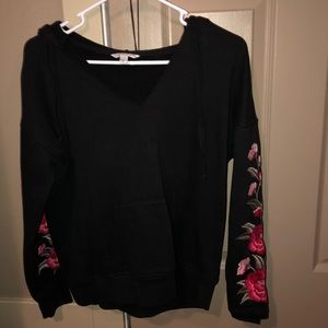 American Eagle Floral Hoodie